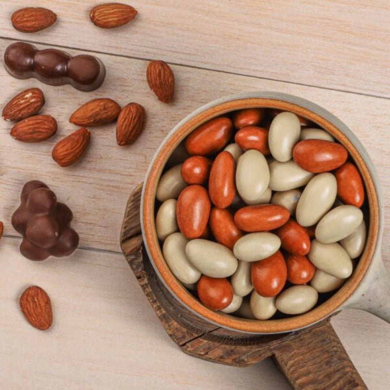 Chocolate-Coated Almonds (Mlabas Chocolate Almonds)