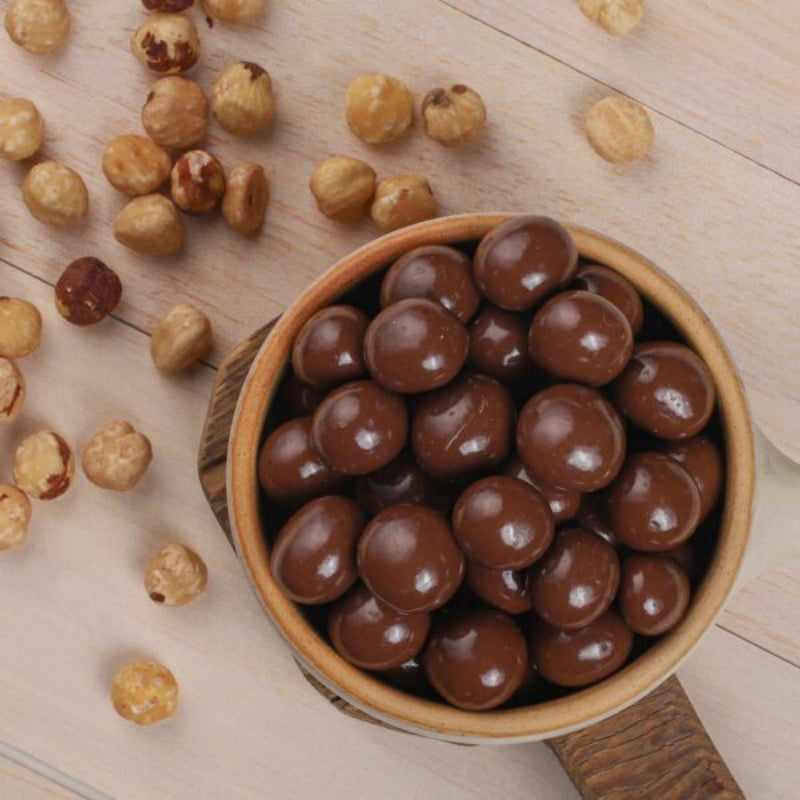 Chocolate-Coated Hazelnuts (Dragée)