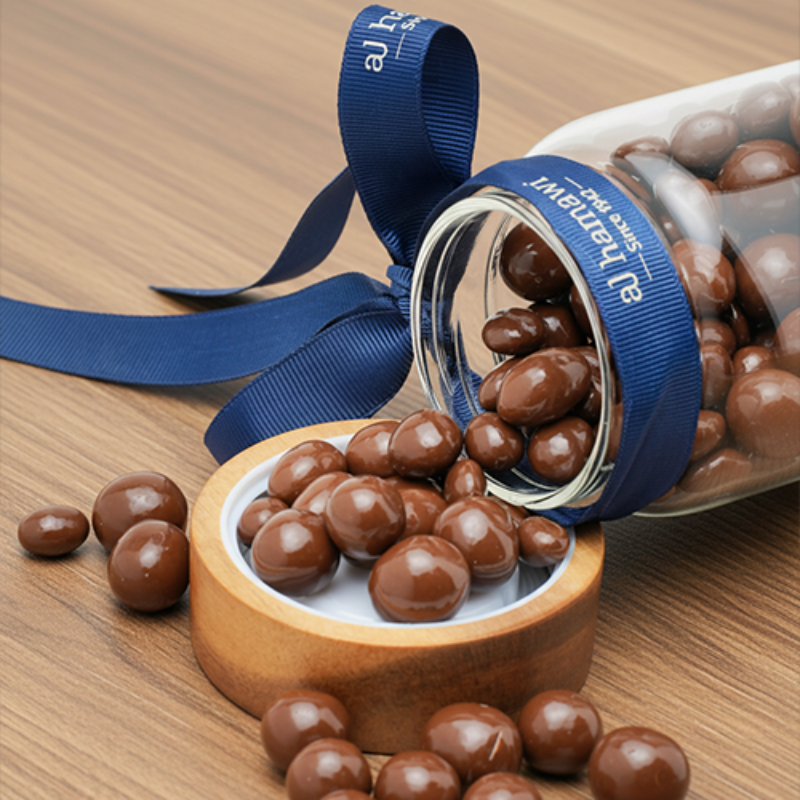 Chocolate Dragée Gift Jar