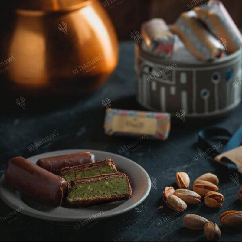 Chocolate Wafer with Aleppo Pistachio