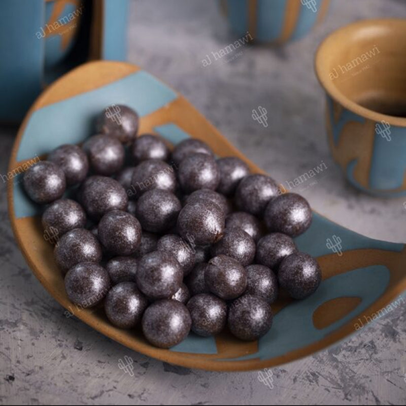 Crunchy Chocolate Dragée (Silver Finish)