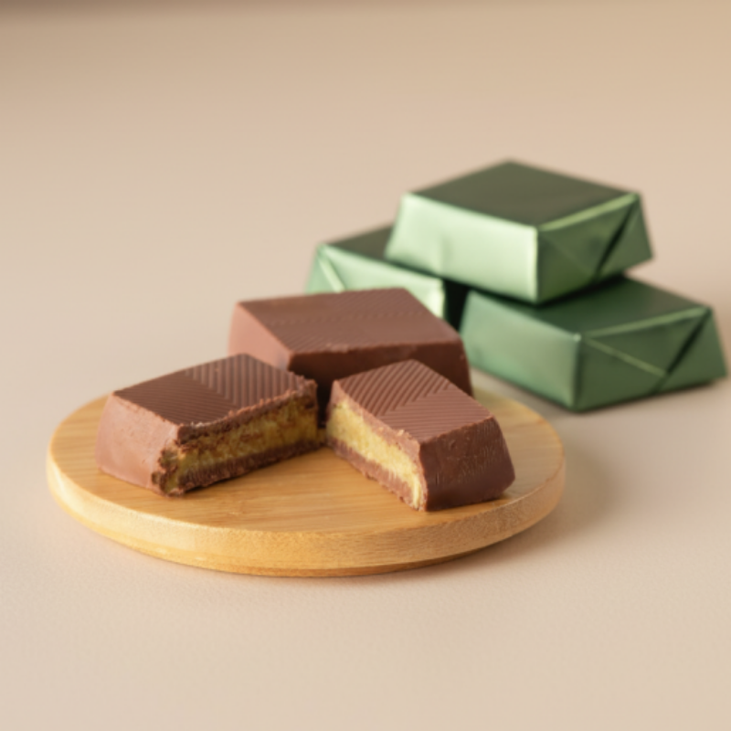 Dubai Chocolate with Pistachio & Kunafa Filling