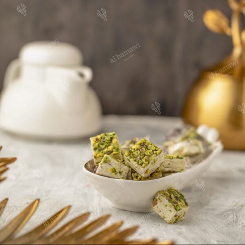 Mann wa Salwa with Pistachio