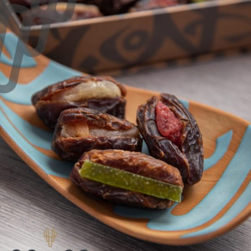 Medjool Dates Stuffed with Dried Fruits