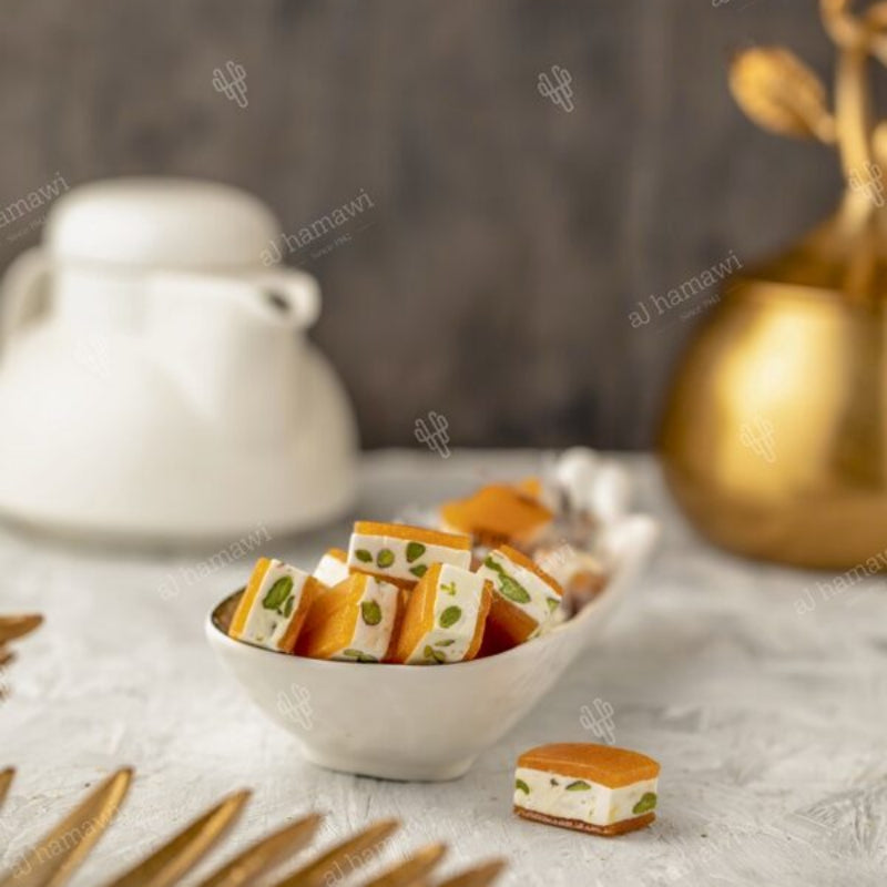 Nougat with Apricot Paste