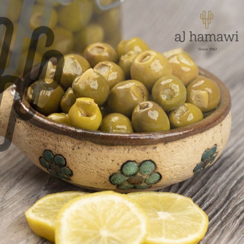 Olives Stuffed with Lemon