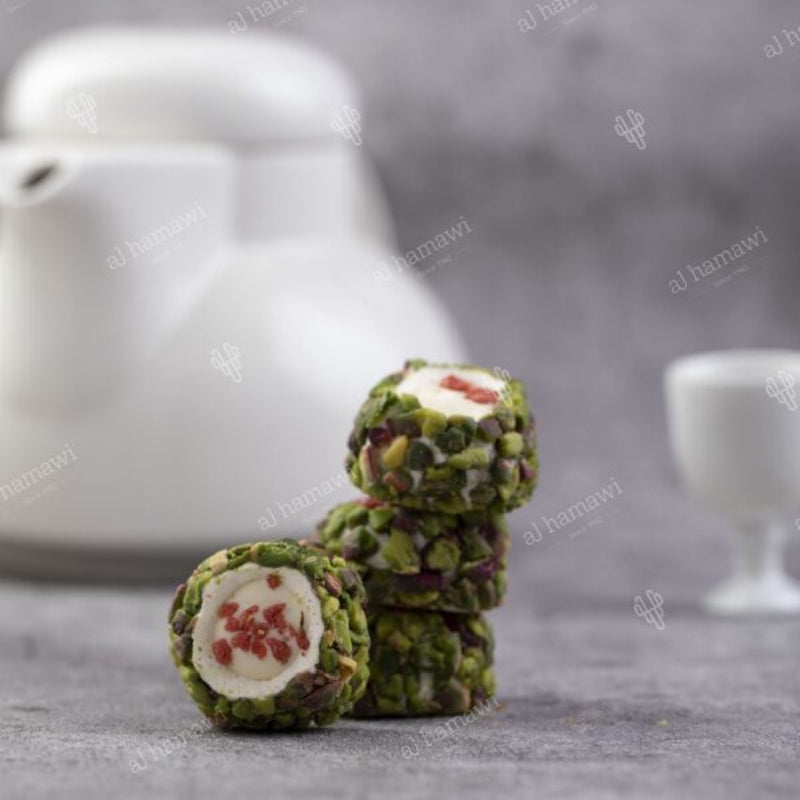 Pistachio Nougatillo with Cheesecake